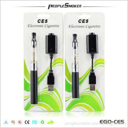 Electronic Cigarette Blister Pack with USB Charger, 3.3-4.2V Voltage